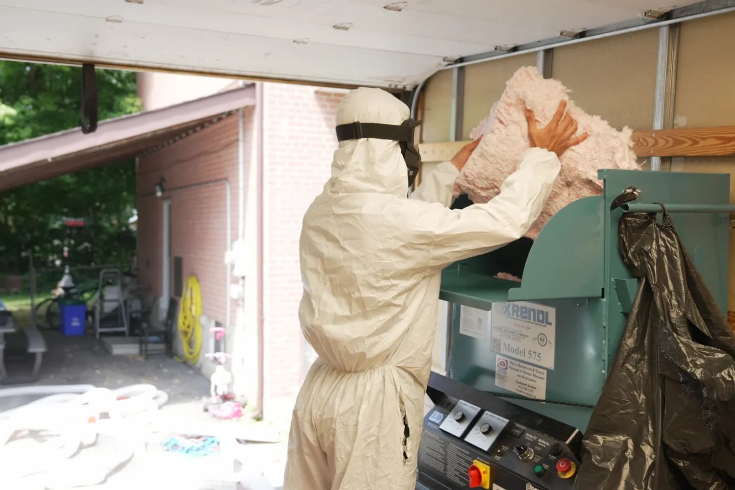 Attic Insulation Removal